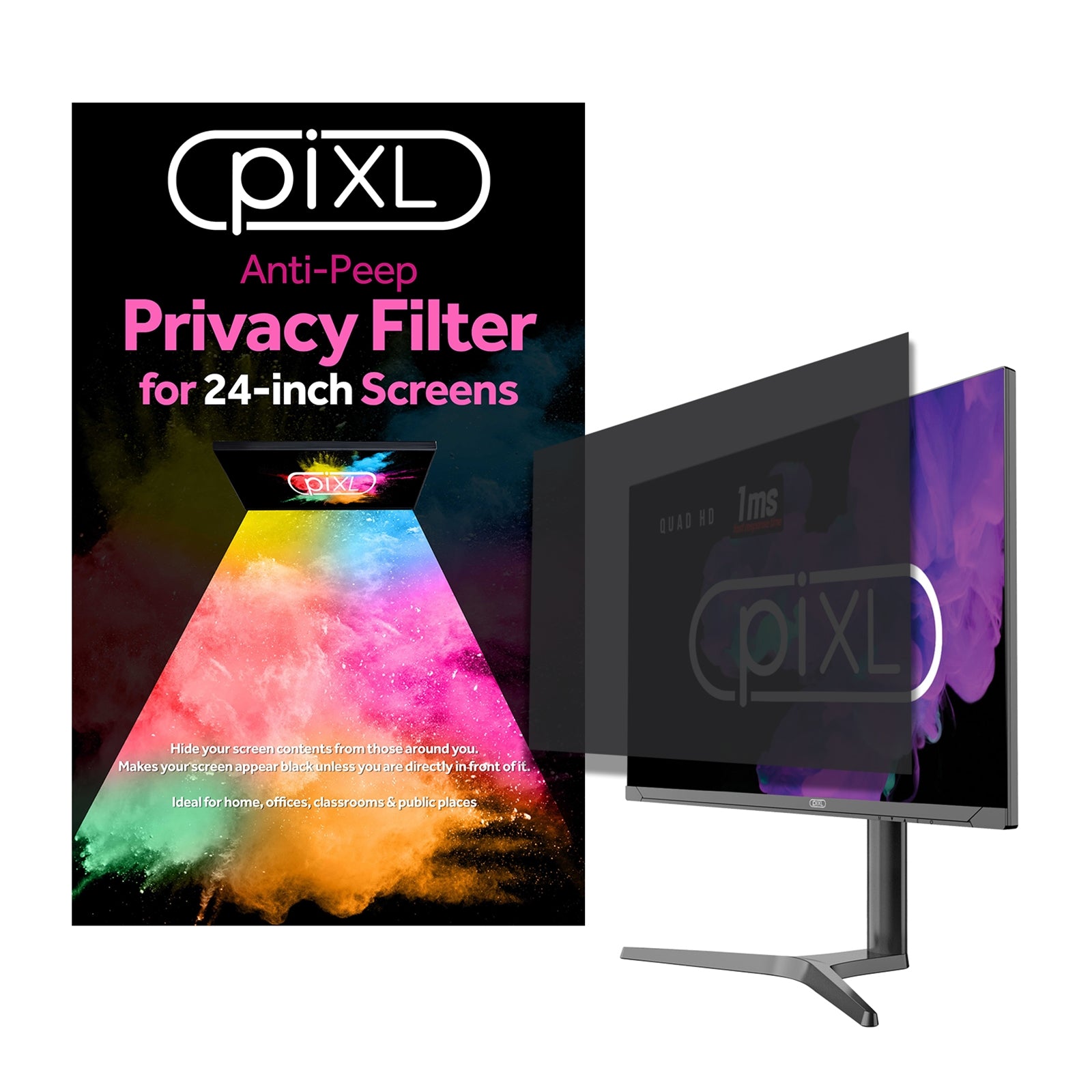 piXL 24 Inch Monitor Privacy Screen - Care by piXL The Chelsea Gamer