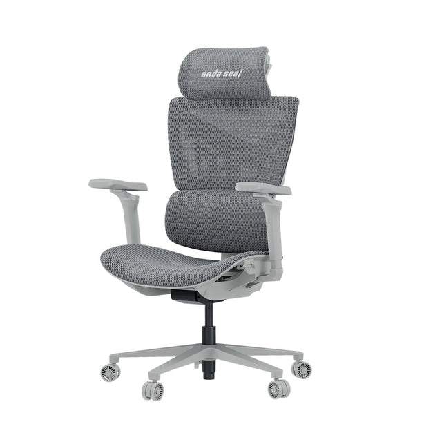 Anda Seat X-Air Pro Premium Gaming Chair - Large - Ash Grey - Furniture by Anda Seat The Chelsea Gamer