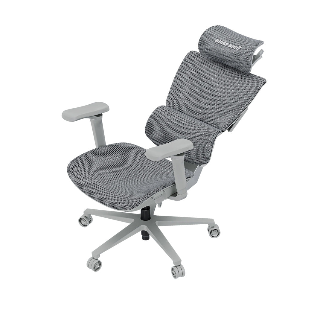 Anda Seat X-Air Pro Premium Gaming Chair - Large - Ash Grey - Furniture by Anda Seat The Chelsea Gamer