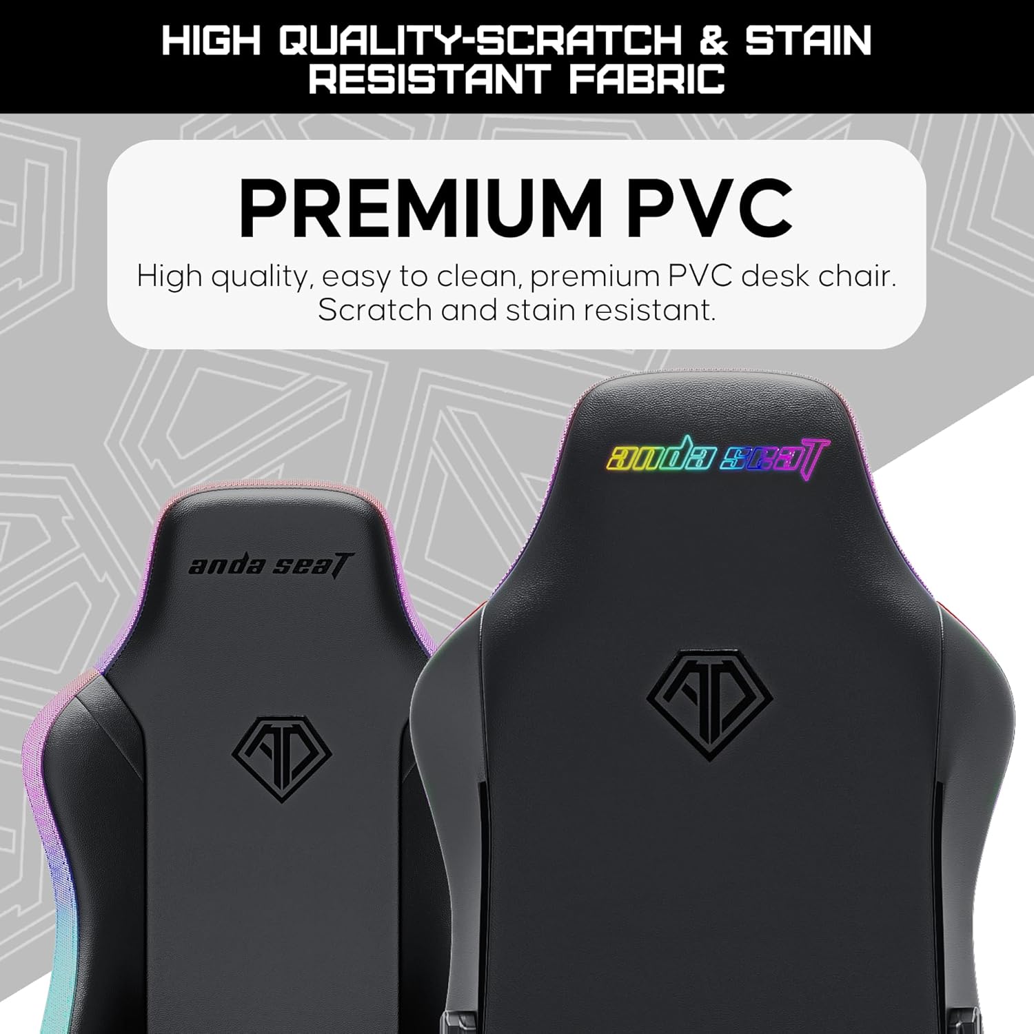 Anda Seat Luna RGB Gaming Chair - Large - Furniture by Anda Seat The Chelsea Gamer