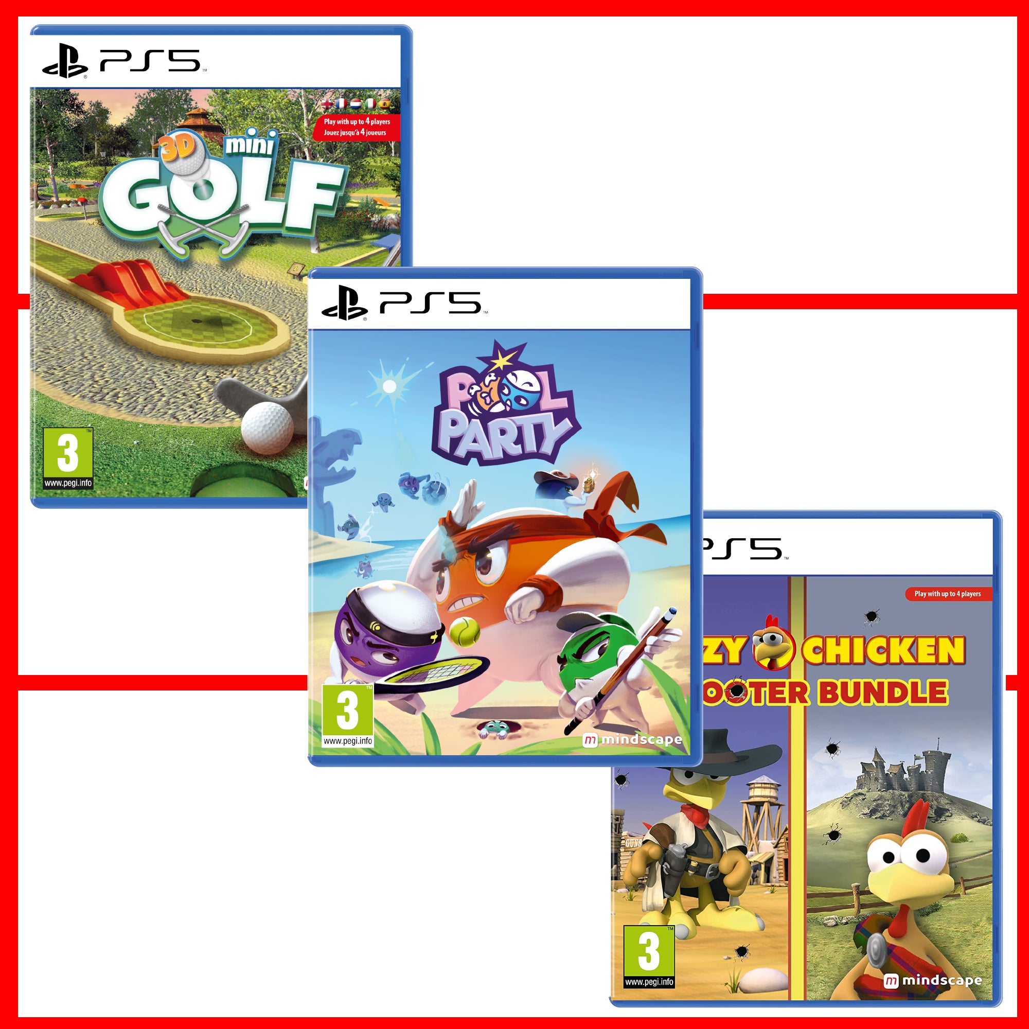 Party Games Bundle For PlayStation 5 by Mindscape - Video Games by Mindscape The Chelsea Gamer