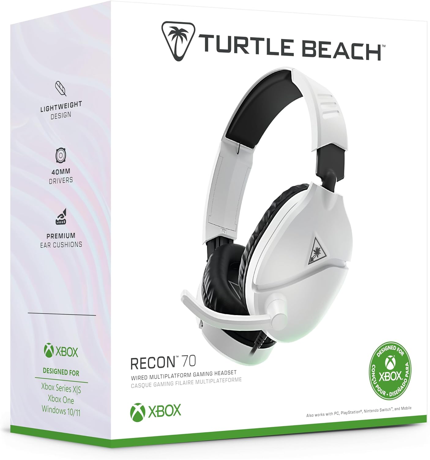 Recon 70X Headset - Xbox - White - Console Accessories by Turtle Beach The Chelsea Gamer