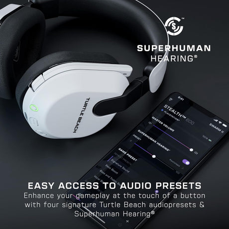 Turtle Beach - Stealth 600 Headset (Gen 3) - Xbox - White - Console Accessories by Turtle Beach The Chelsea Gamer