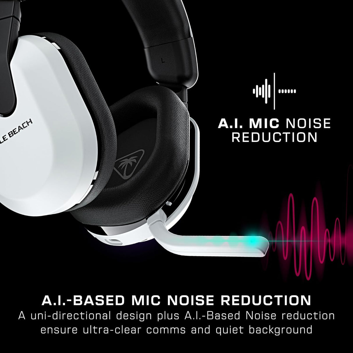 Turtle Beach - Stealth 600 Headset (Gen 3) - PlayStation - White - Console Accessories by Turtle Beach The Chelsea Gamer