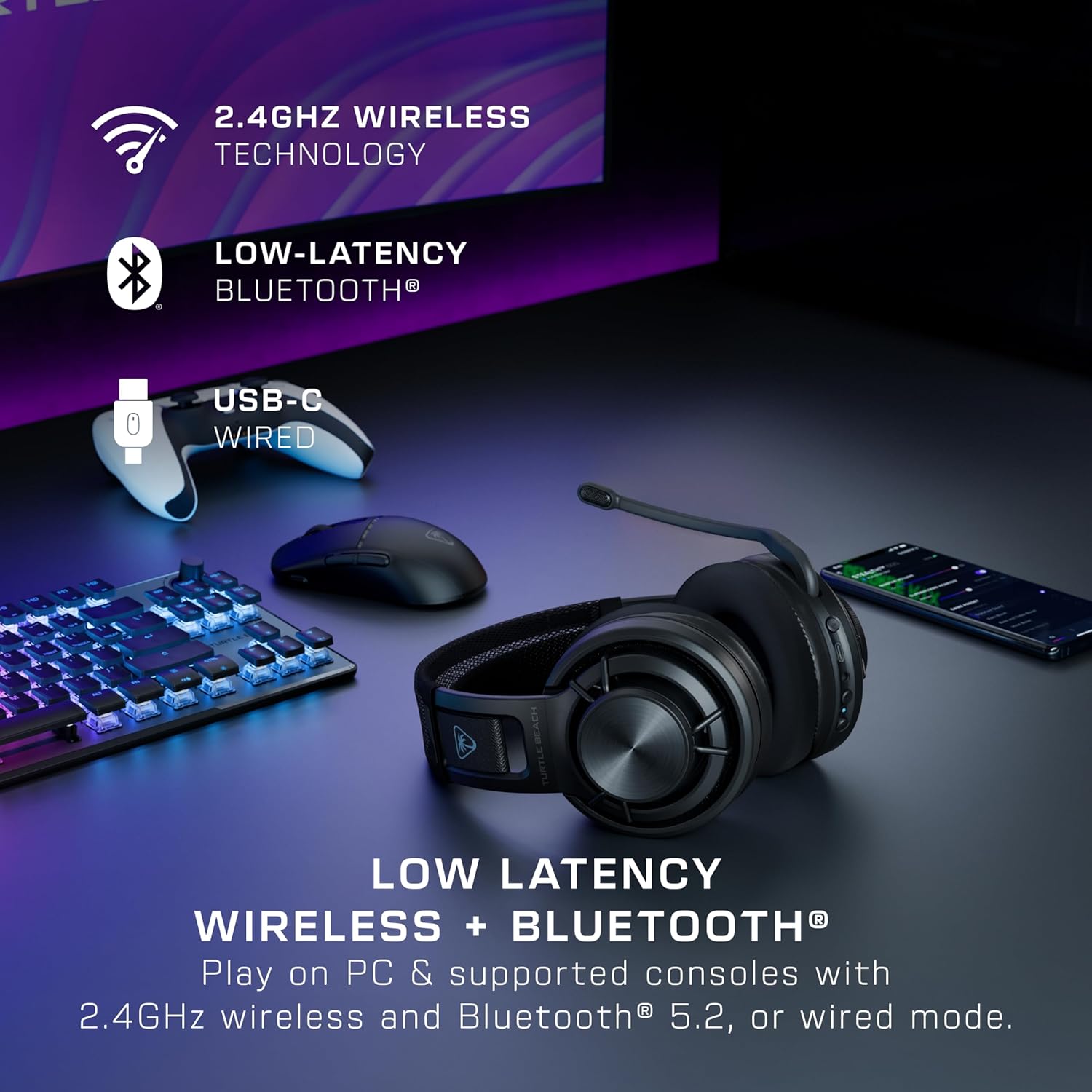 Turtle Beach - Atlas™ Air PC Gaming Headset - Console Accessories by Turtle Beach The Chelsea Gamer