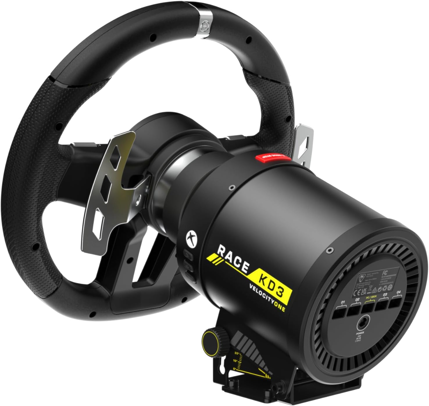 Turtle Beach -  VelocityOne™ Race KD3 Racing Wheel & Pedals for Xbox & PC - Console Accessories by Turtle Beach The Chelsea Gamer