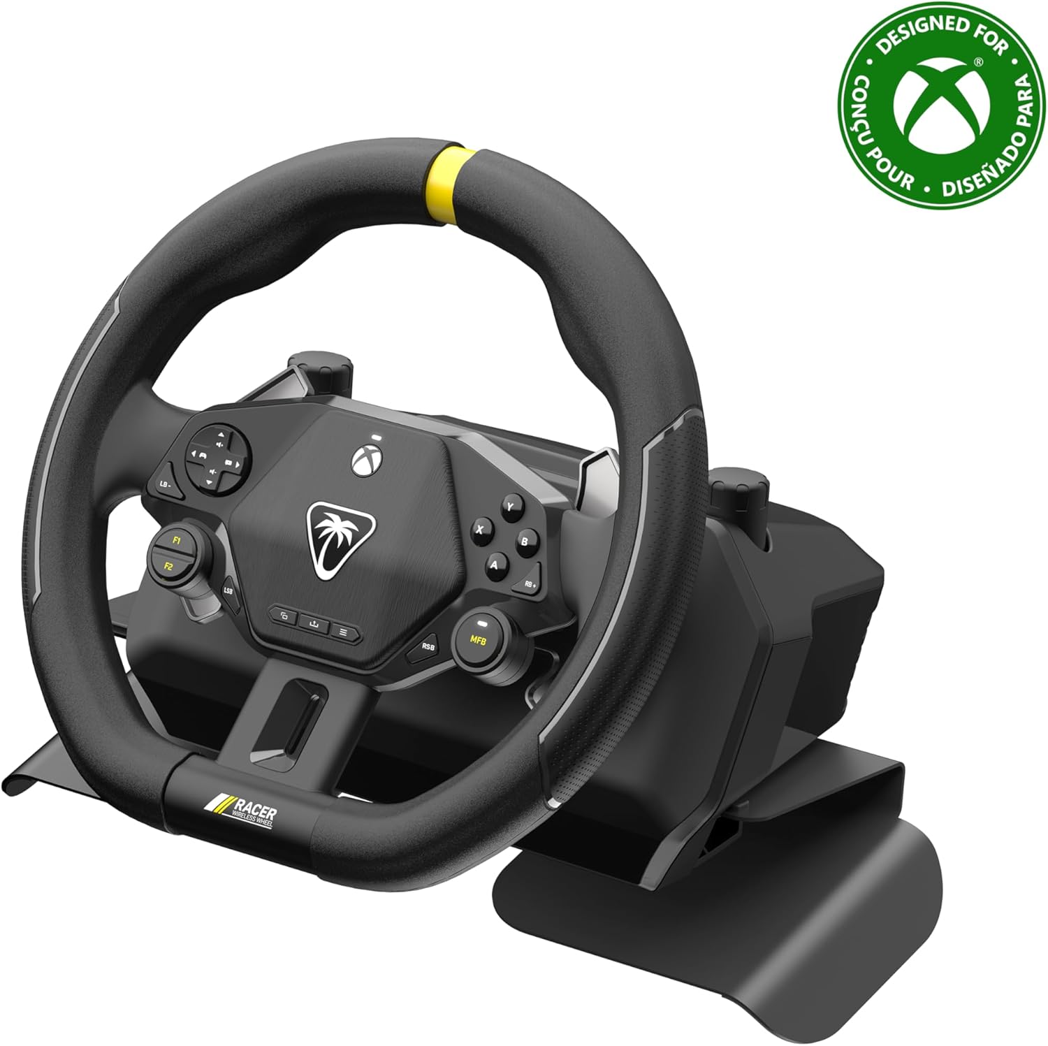 Turtle Beach - Racer Wireless Racing Wheel - Console Accessories by Turtle Beach The Chelsea Gamer