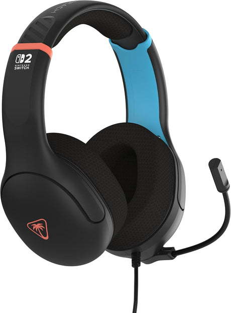 Airlite™ Fit Wired Gaming Headset for Nintendo Switch™ 2 - Charcoal Black - Console Accessories by Turtle Beach The Chelsea Gamer