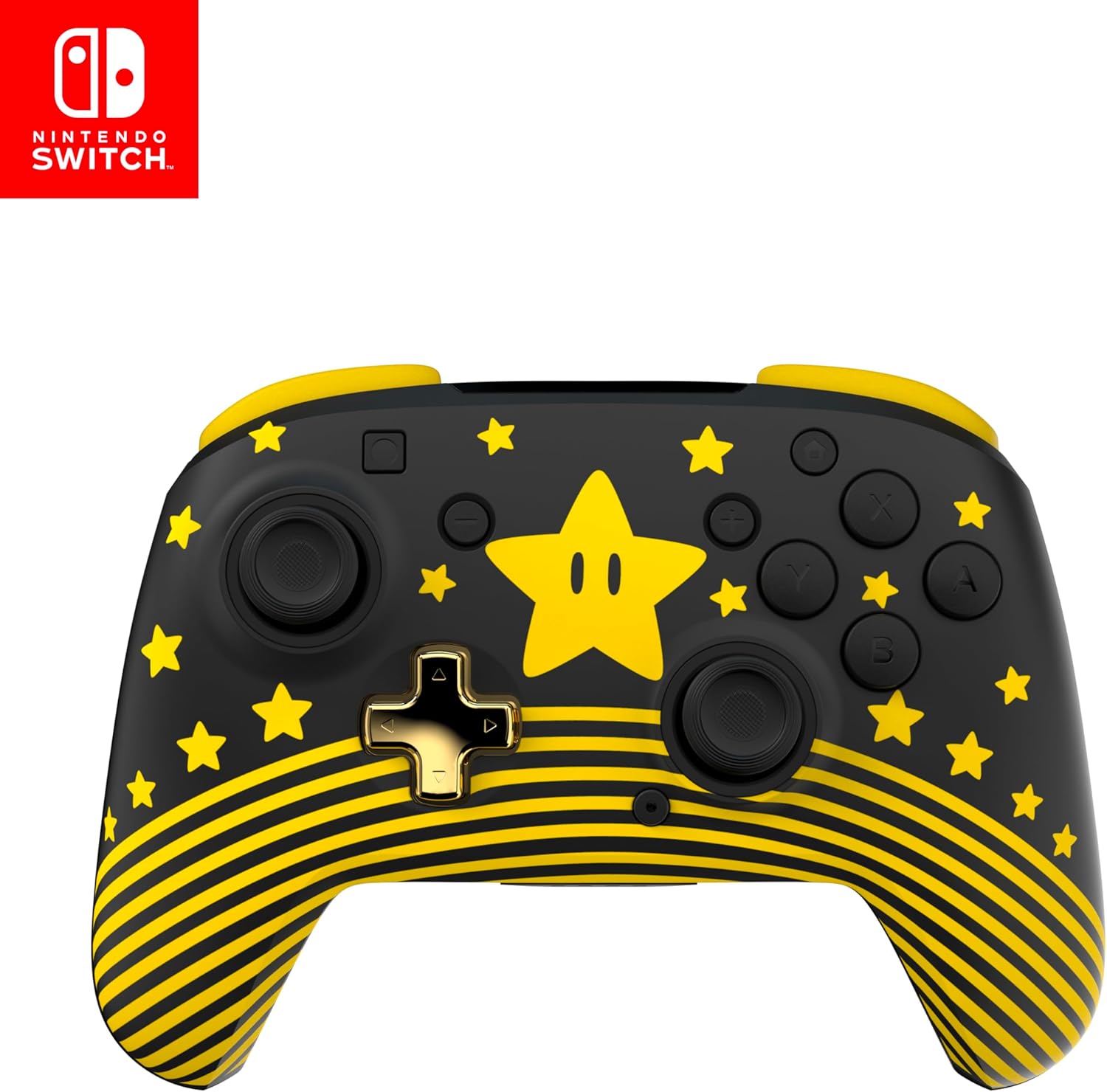 Turtle Beach - Rematch™ Wireless Controller - Nintendo Switch™ - Super Mario Star - Console Accessories by Turtle Beach The Chelsea Gamer