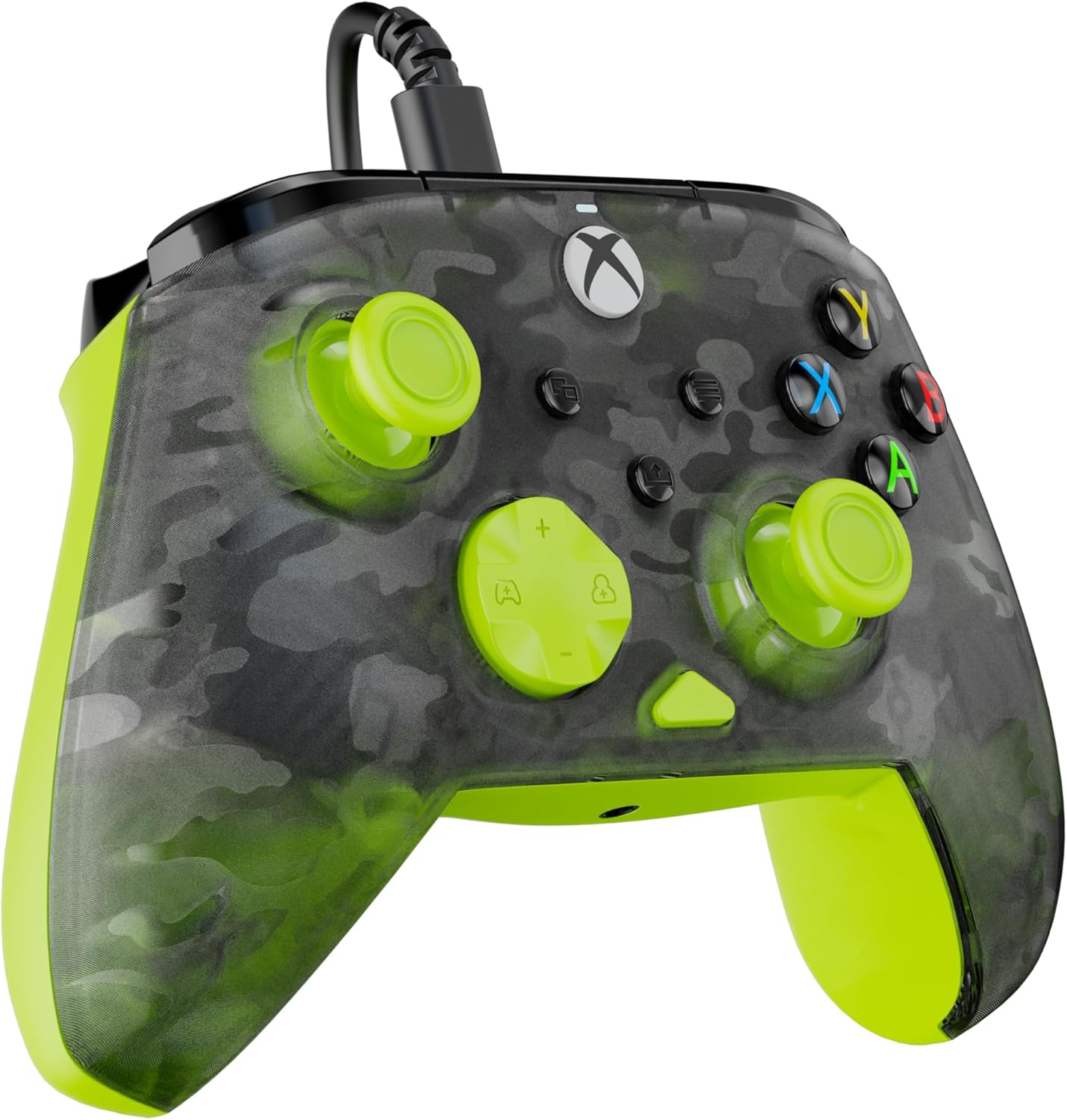 Turtle Beach - Rematch™ Core Wired Controller for Xbox & PC -  Ghost Camo Black / Yellow - Console Accessories by Turtle Beach The Chelsea Gamer