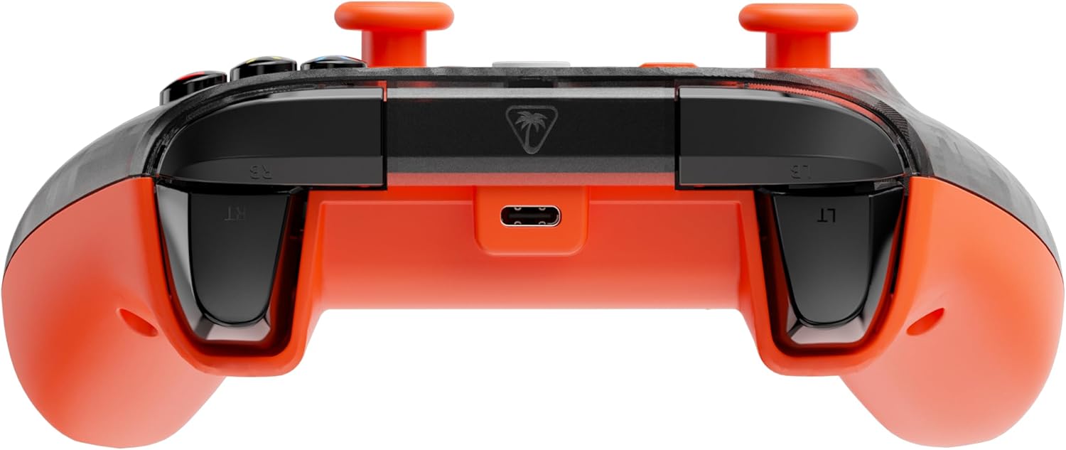 Turtle Beach - Rematch™ Core Wired Controller for Xbox & PC -  Ghost Camo Black / Orange - Console Accessories by Turtle Beach The Chelsea Gamer