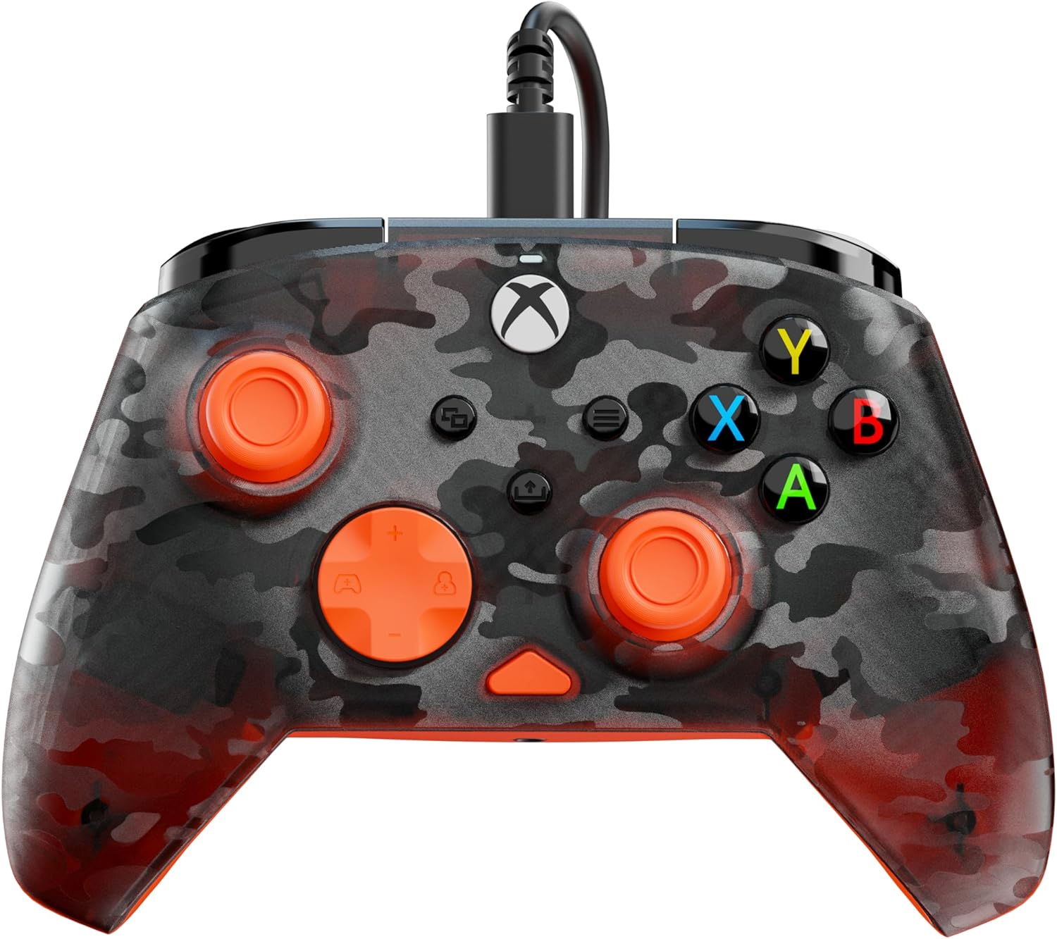 Turtle Beach - Rematch™ Core Wired Controller for Xbox & PC -  Ghost Camo Black / Orange - Console Accessories by Turtle Beach The Chelsea Gamer