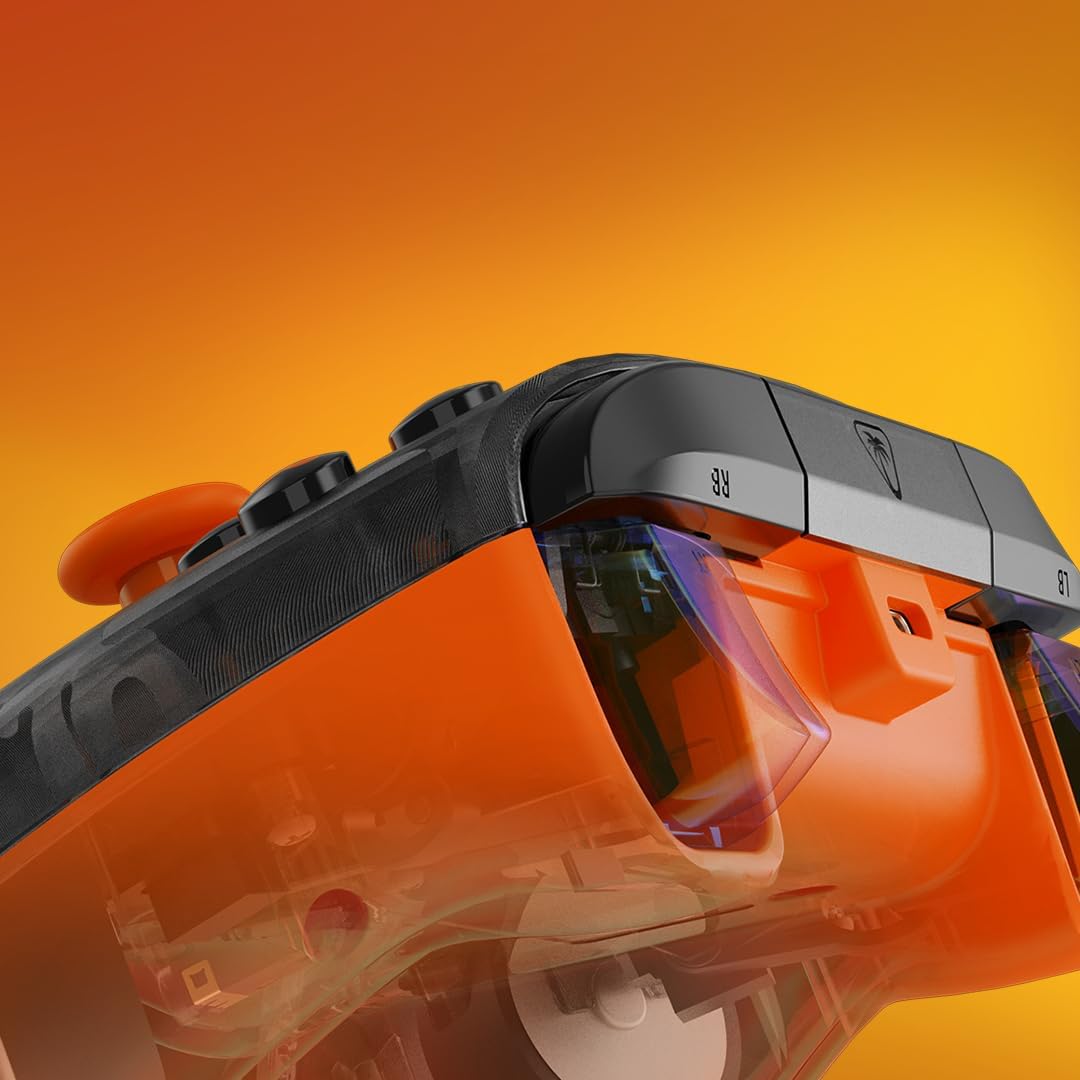 Turtle Beach - Rematch™ Core Wired Controller for Xbox & PC -  Ghost Camo Black / Orange - Console Accessories by Turtle Beach The Chelsea Gamer