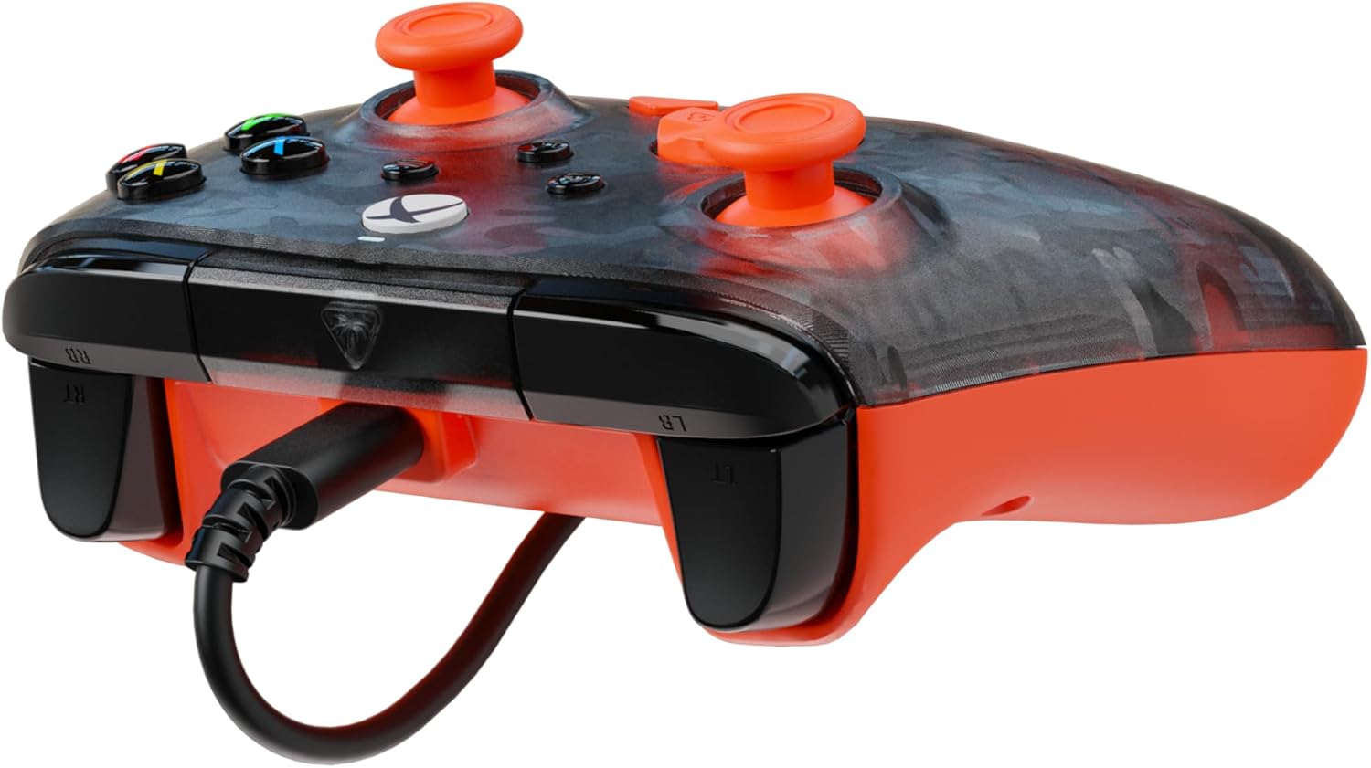 Turtle Beach - Rematch™ Core Wired Controller for Xbox & PC -  Ghost Camo Black / Orange - Console Accessories by Turtle Beach The Chelsea Gamer