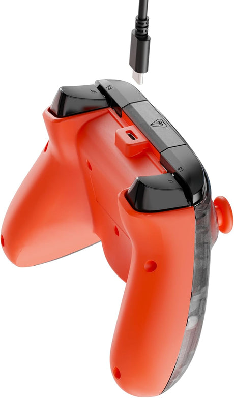 Turtle Beach - Rematch™ Core Wired Controller for Xbox & PC -  Ghost Camo Black / Orange - Console Accessories by Turtle Beach The Chelsea Gamer