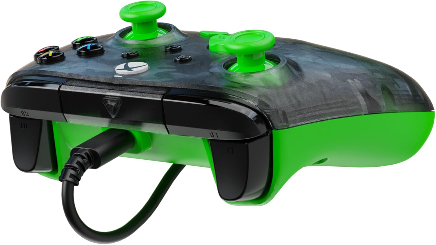Turtle Beach - Rematch™ Core Wired Controller for Xbox & PC -  Ghost Camo Black / Green - Console Accessories by Turtle Beach The Chelsea Gamer