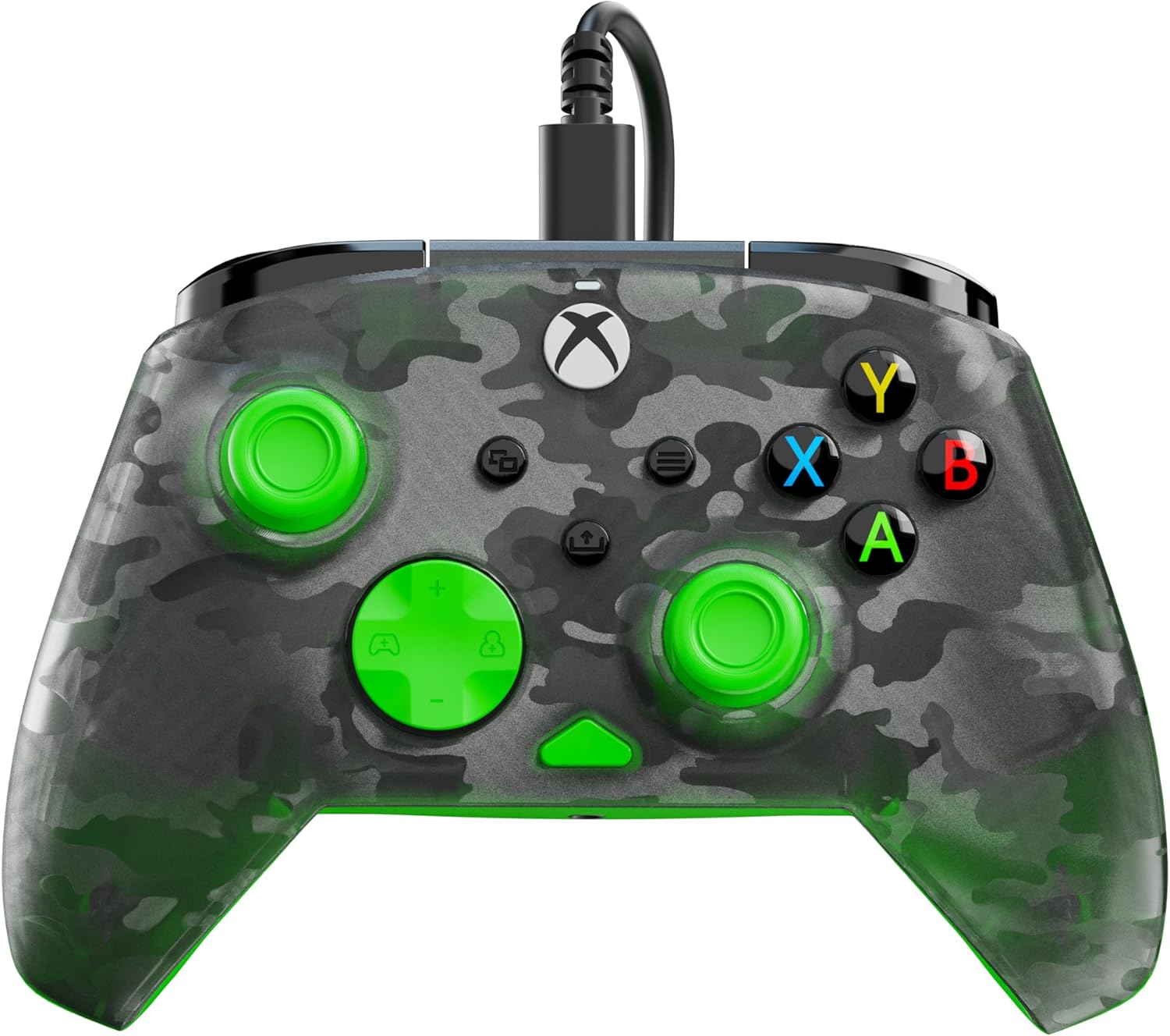 Turtle Beach - Rematch™ Core Wired Controller for Xbox & PC -  Ghost Camo Black / Green - Console Accessories by Turtle Beach The Chelsea Gamer