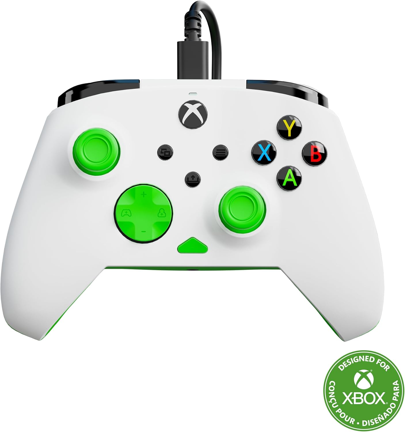 Turtle Beach - Rematch™ Core Wired Controller for Xbox & PC -  White / Green - Console Accessories by Turtle Beach The Chelsea Gamer