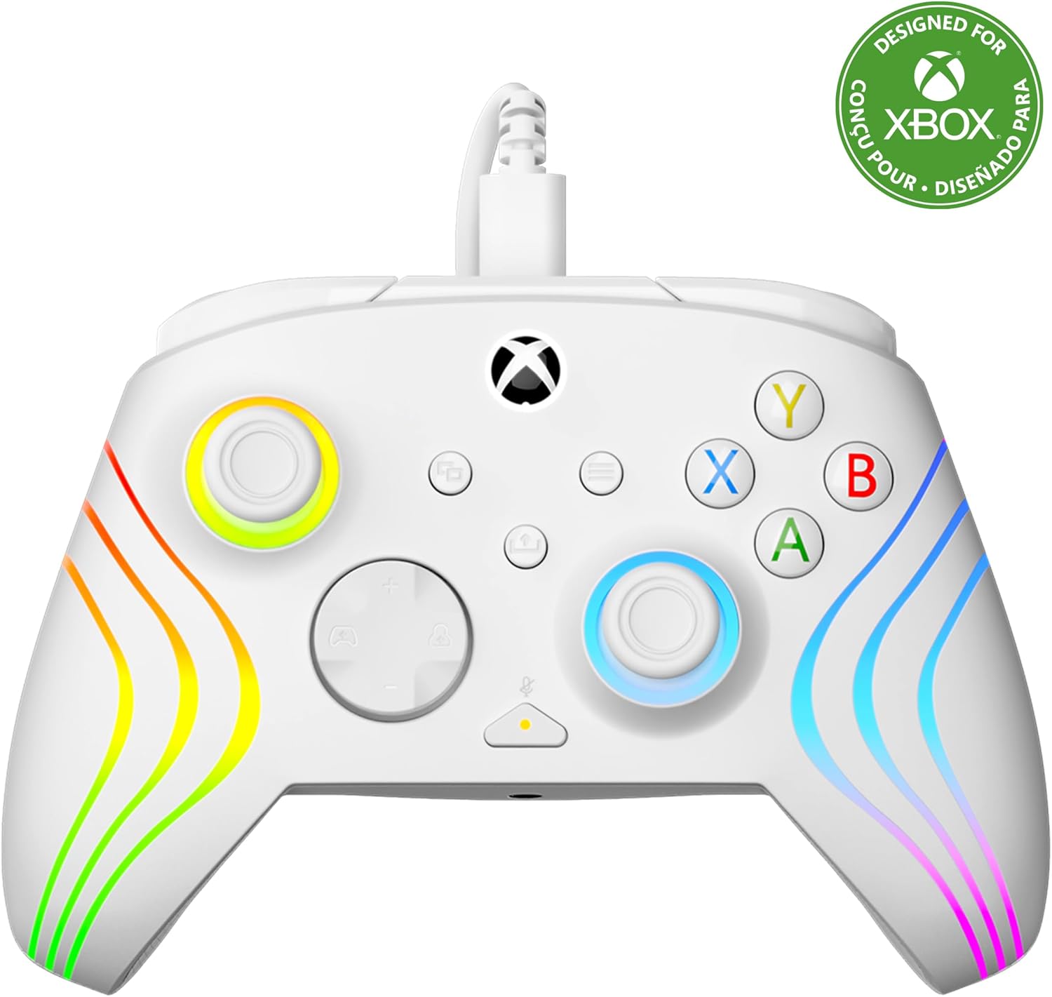 Turtle Beach - Afterglow Wave Wired Controller - White - Console Accessories by Turtle Beach The Chelsea Gamer
