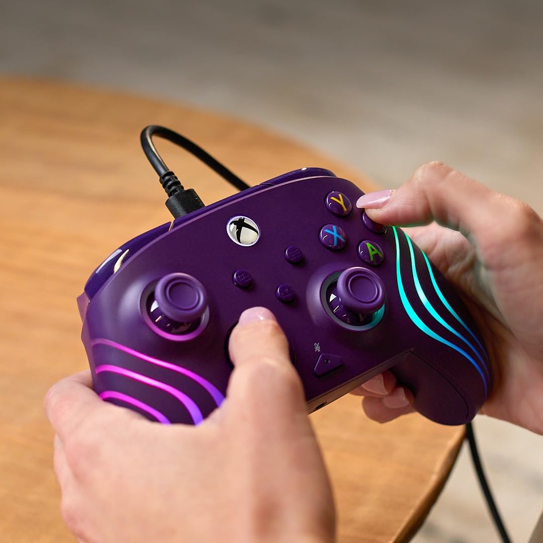 Turtle Beach - Afterglow Wave Wired Controller - Purple - Console Accessories by Turtle Beach The Chelsea Gamer
