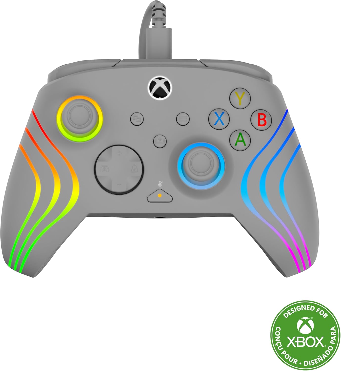Turtle Beach - Afterglow Wave Wired Controller - Grey - Console Accessories by Turtle Beach The Chelsea Gamer