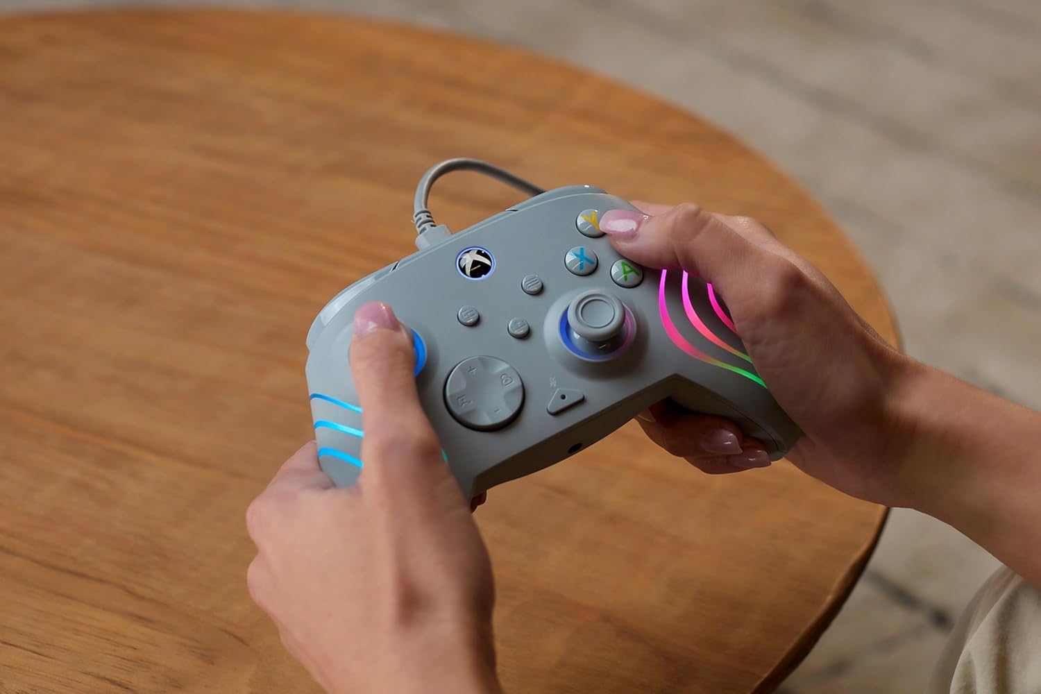 Turtle Beach - Afterglow Wave Wired Controller - Grey - Console Accessories by Turtle Beach The Chelsea Gamer