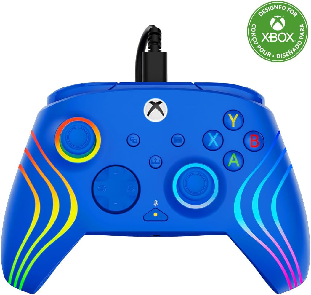 Turtle Beach - Afterglow Wave Wired Controller - Blue - Console Accessories by Turtle Beach The Chelsea Gamer