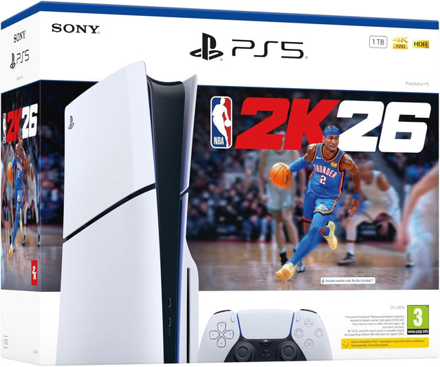 PlayStation®5 Console & NBA 2K26 Bundle - Console pack by Sony The Chelsea Gamer