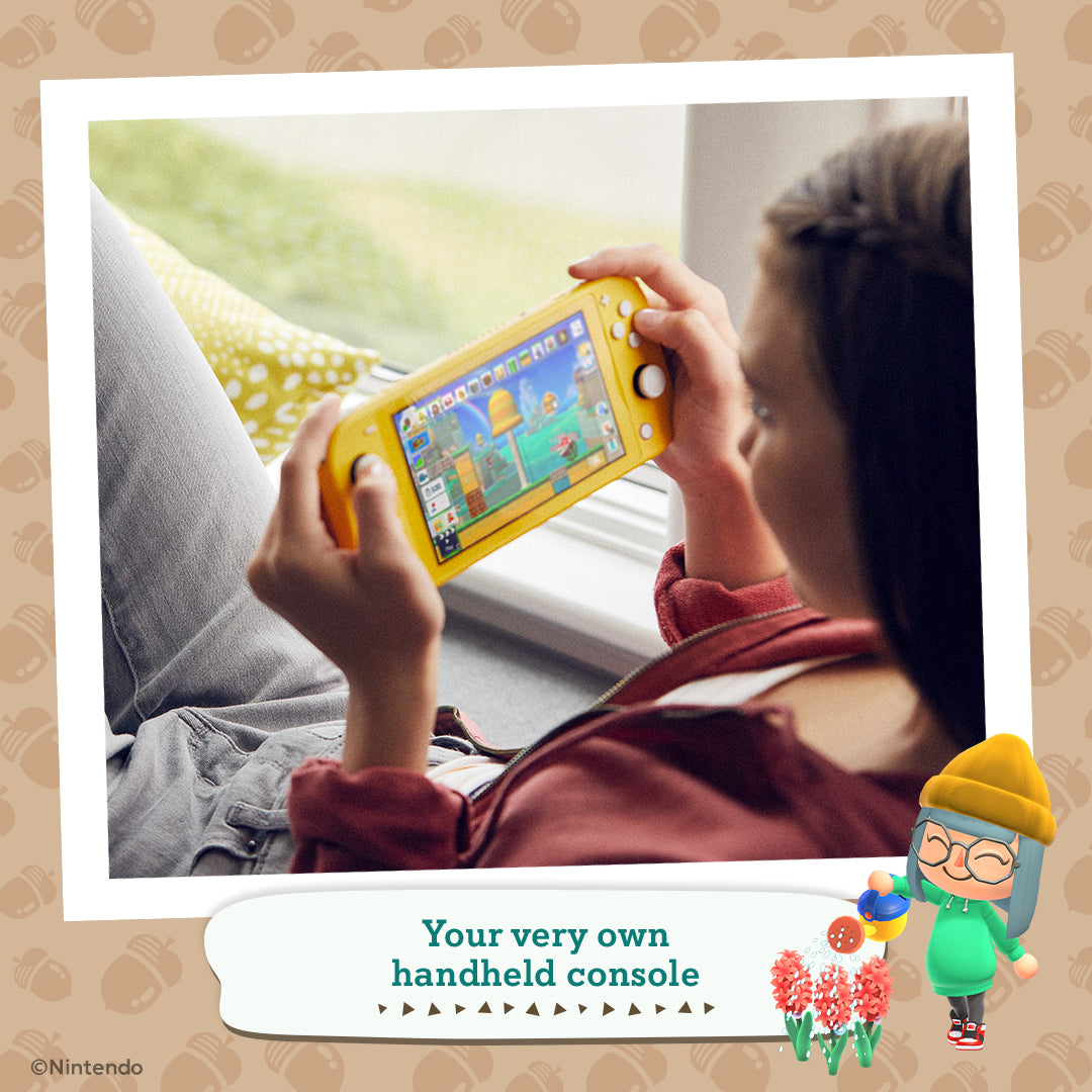 Nintendo Switch Lite (Blue) + Animal Crossing New Horizons - Console pack by Nintendo The Chelsea Gamer