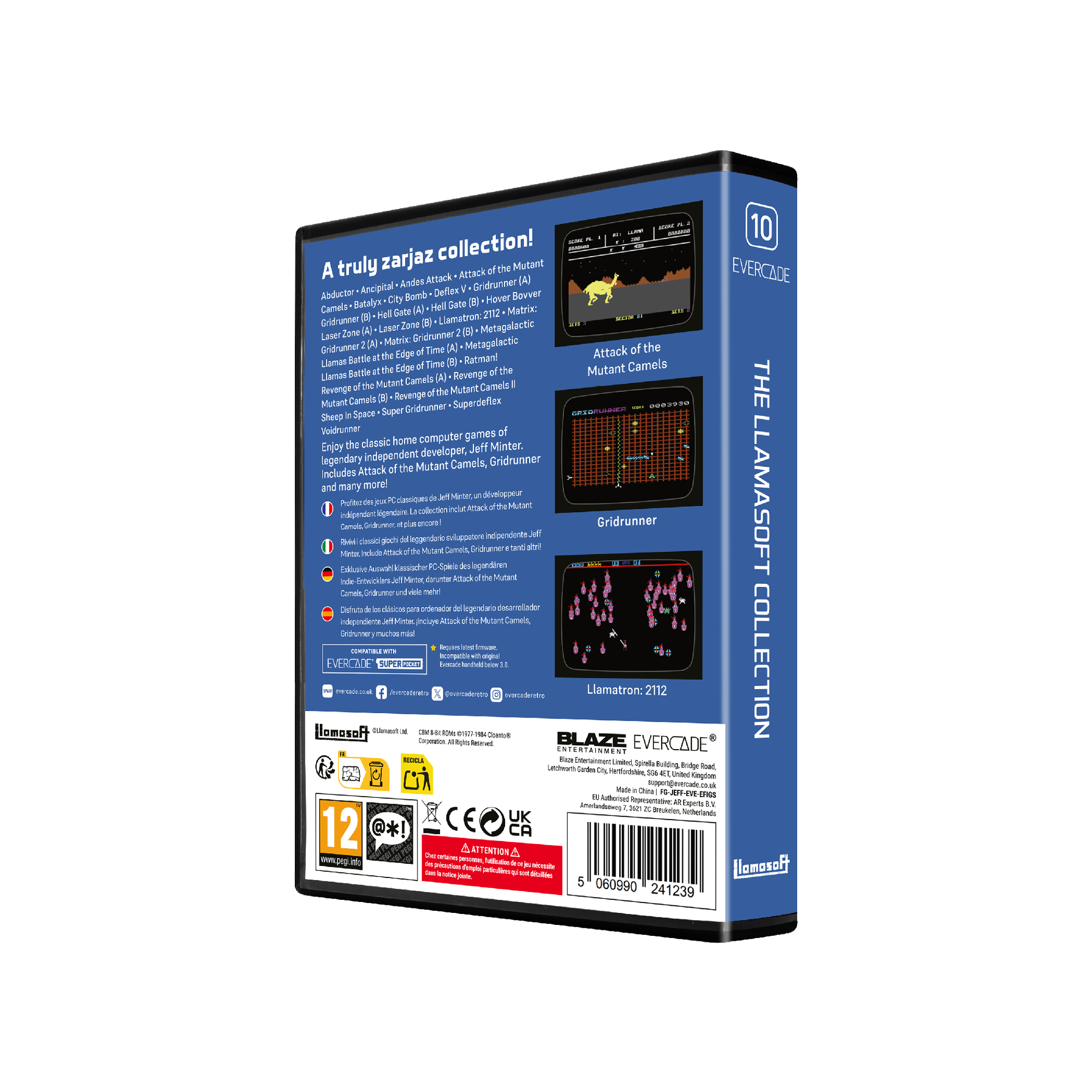 The Llamasoft Collection - Evercade - Video Games by Blaze The Chelsea Gamer