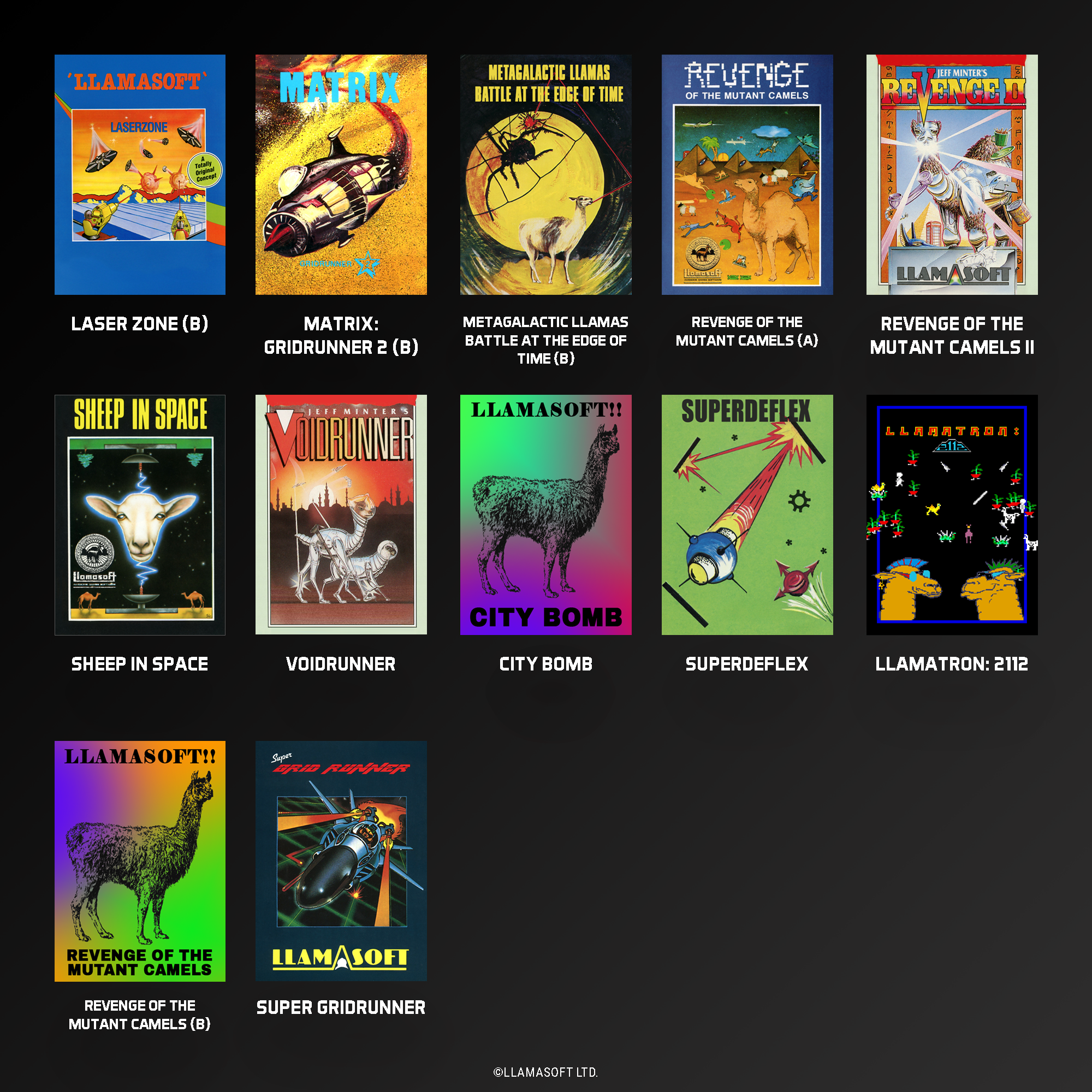 The Llamasoft Collection - Evercade - Video Games by Blaze The Chelsea Gamer