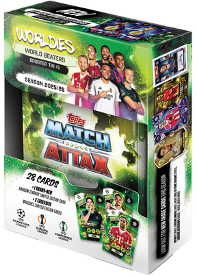Topps - Match Attax 25/26 Collection - Booster Tin #1 - World Beaters - Merchandise by Topps The Chelsea Gamer