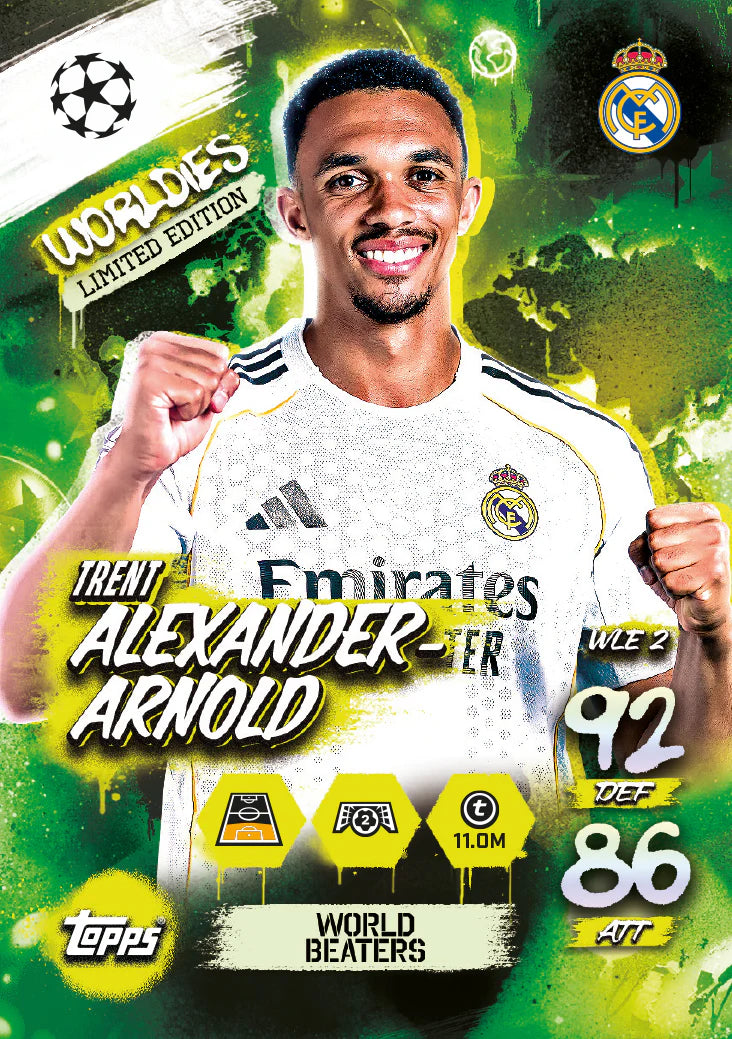 Topps - Match Attax 25/26 Collection - Booster Tin #1 - World Beaters - Merchandise by Topps The Chelsea Gamer