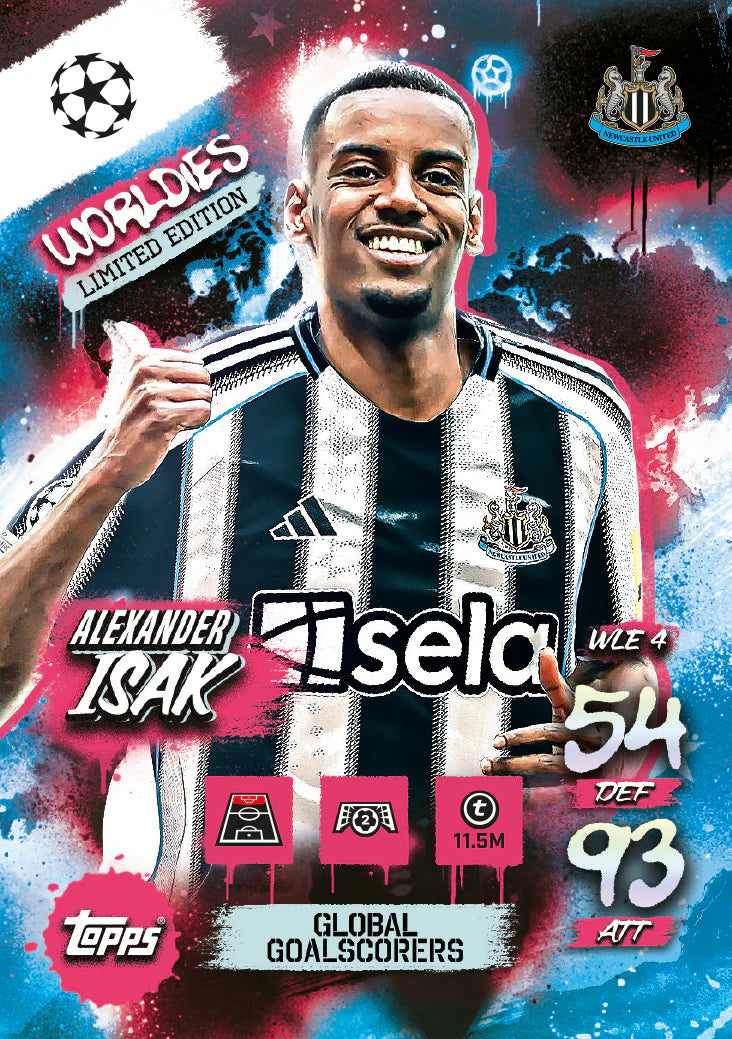 Topps - Match Attax 25/26 Collection - Booster Tin #2 - Global Goalscorers - Merchandise by Topps The Chelsea Gamer