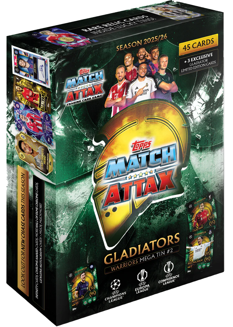 Topps - Match Attax 25/26 Collection - Mega Tin - Mega Pack - Merchandise by Topps The Chelsea Gamer