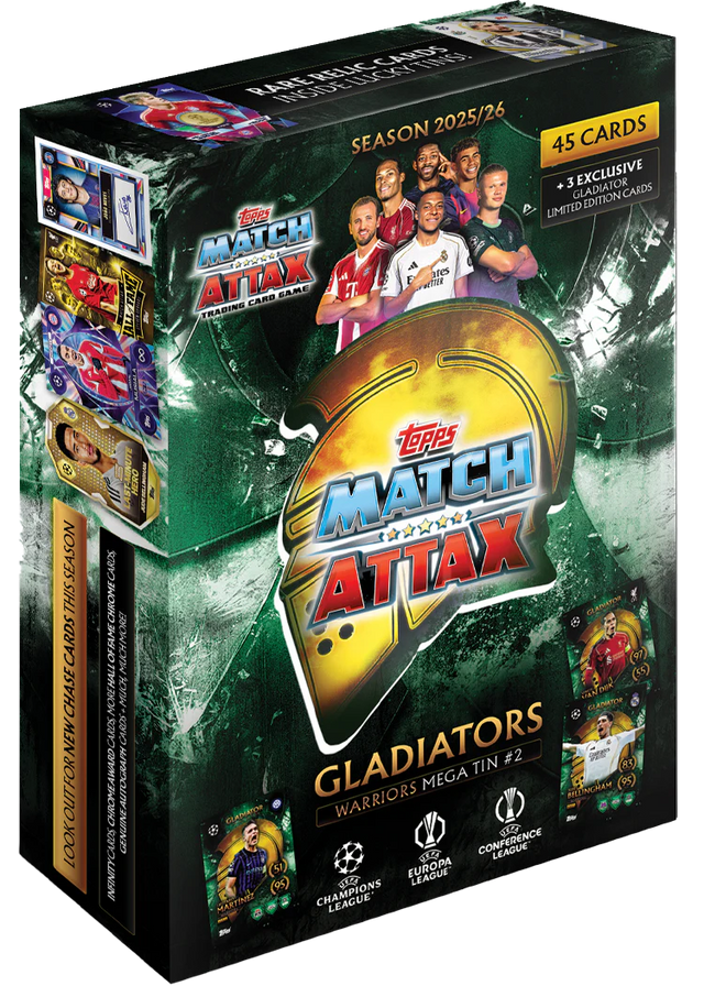 Topps - Match Attax 25/26 Collection - Mega Tin - Mega Pack - Merchandise by Topps The Chelsea Gamer