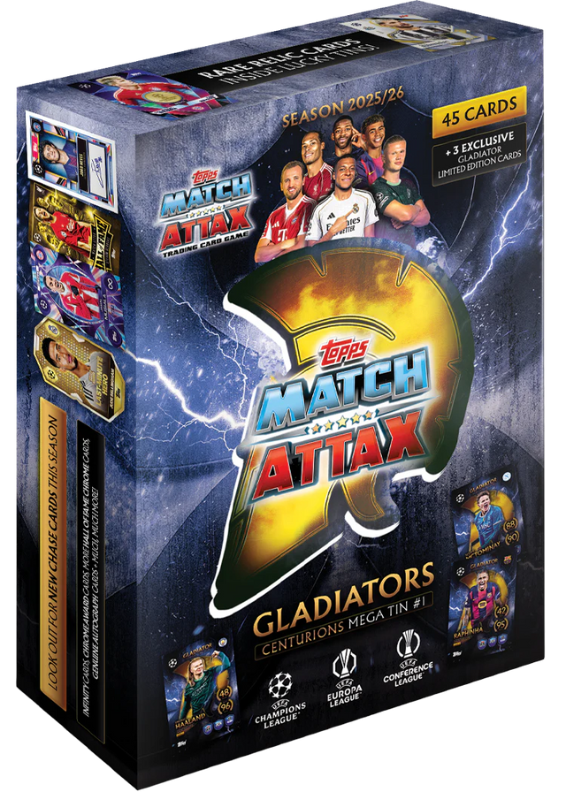 Topps - Match Attax 25/26 Collection - Mega Tin - Mega Pack - Merchandise by Topps The Chelsea Gamer