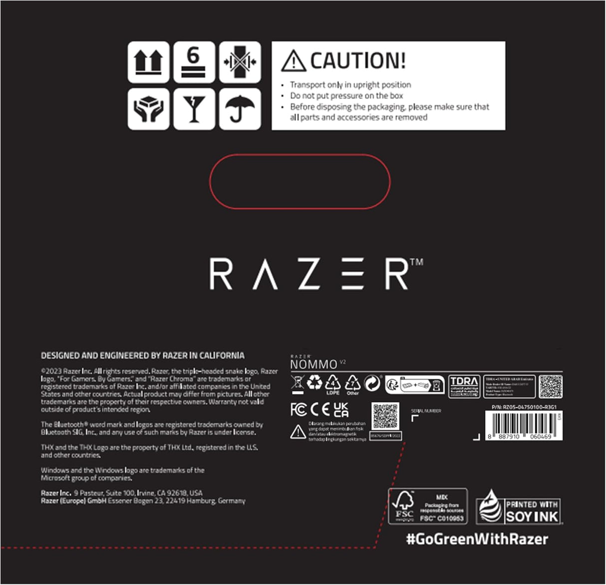 Razer Nommo V2 Full-Range 2.1 PC Gaming Speakers with Wired Subwoofer - Audio by Razer The Chelsea Gamer