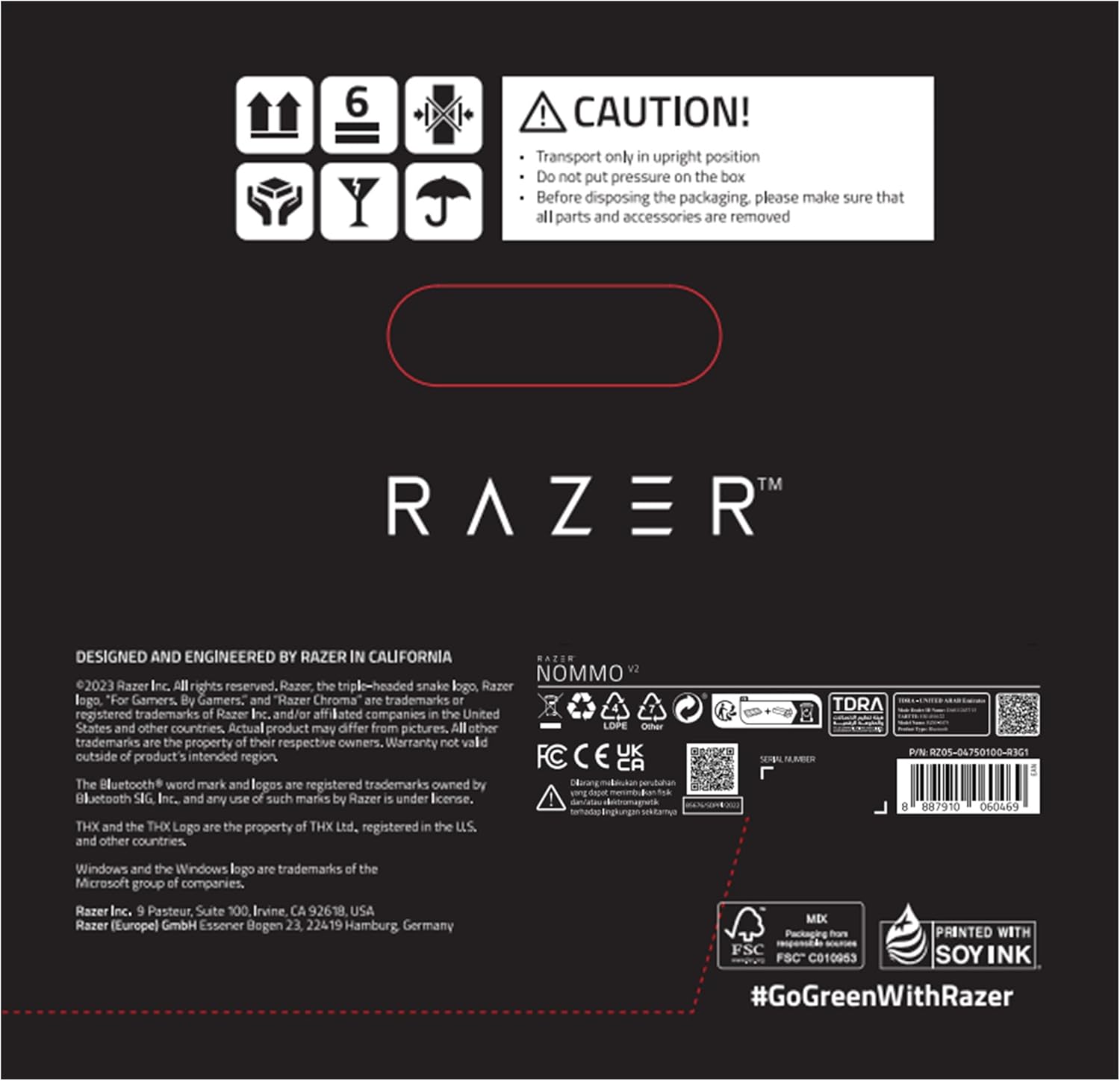 Razer Nommo V2 Full-Range 2.1 PC Gaming Speakers with Wired Subwoofer - Audio by Razer The Chelsea Gamer