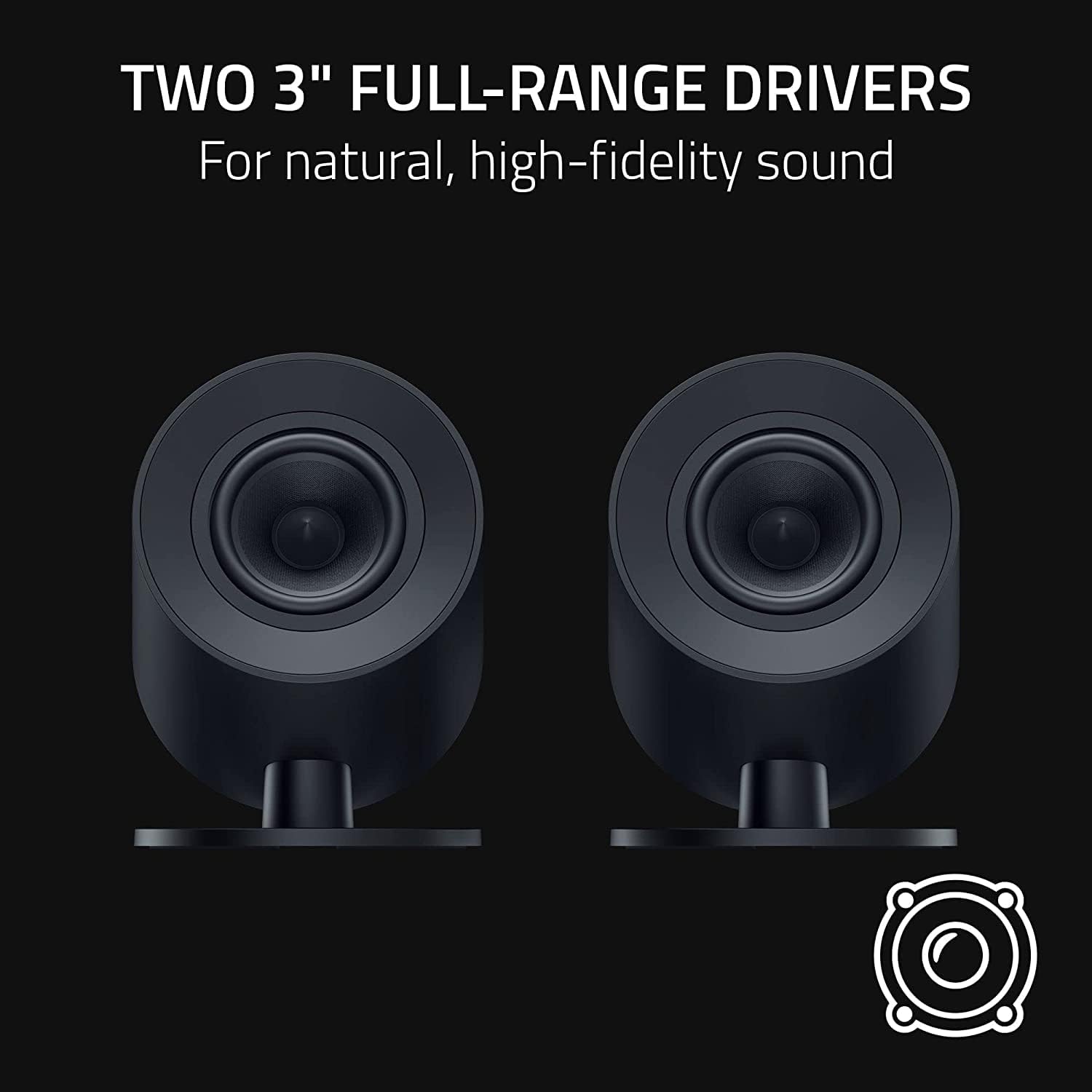 Razer Nommo V2 X - Full-Range 2.0 PC Gaming Speakers - Audio by Razer The Chelsea Gamer