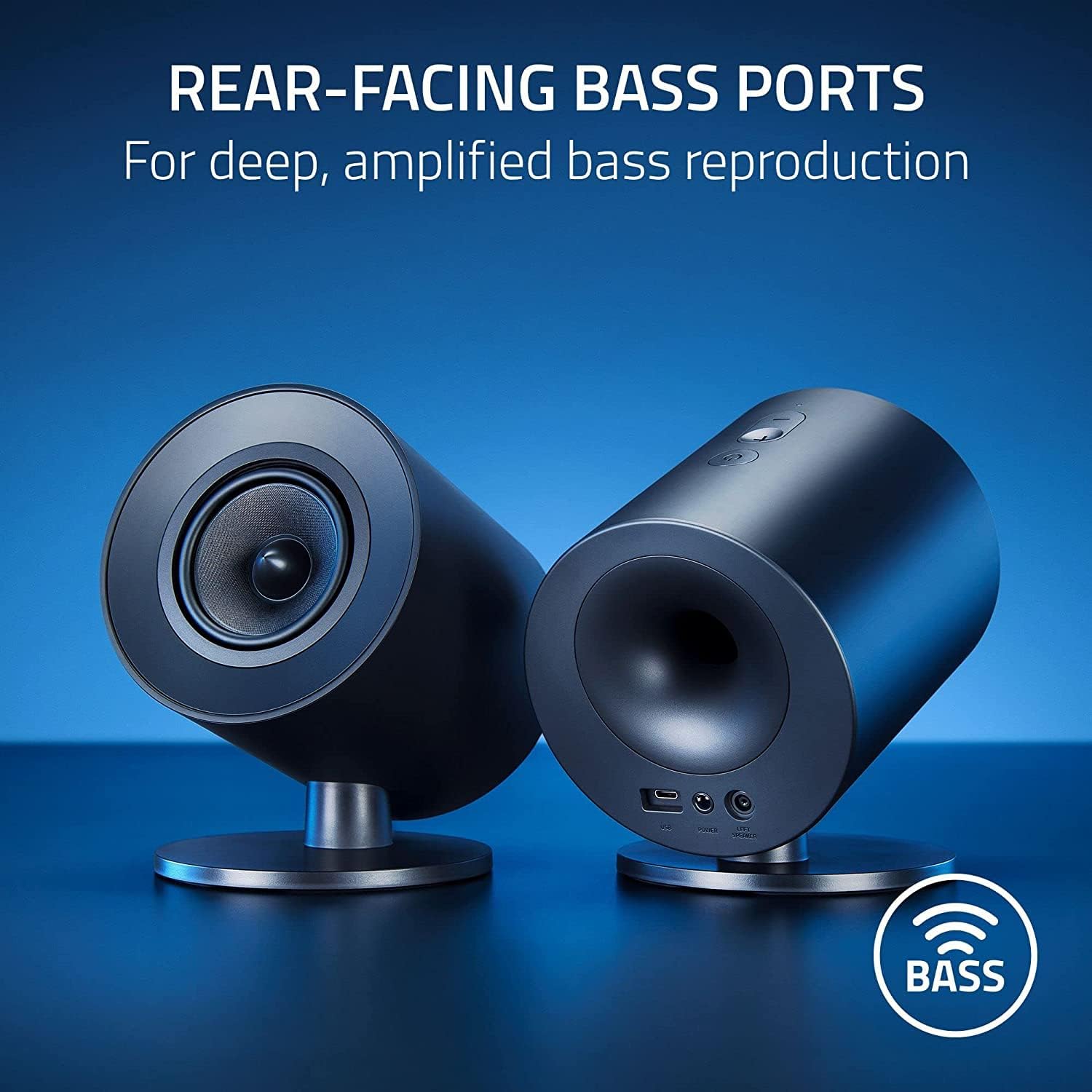 Razer Nommo V2 X - Full-Range 2.0 PC Gaming Speakers - Audio by Razer The Chelsea Gamer