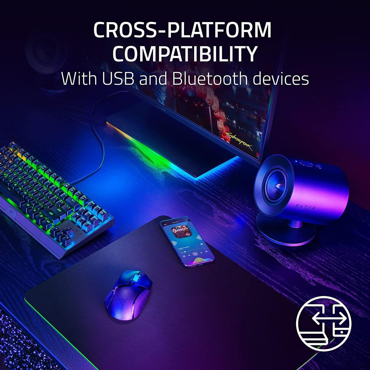 Razer Nommo V2 X - Full-Range 2.0 PC Gaming Speakers - Audio by Razer The Chelsea Gamer