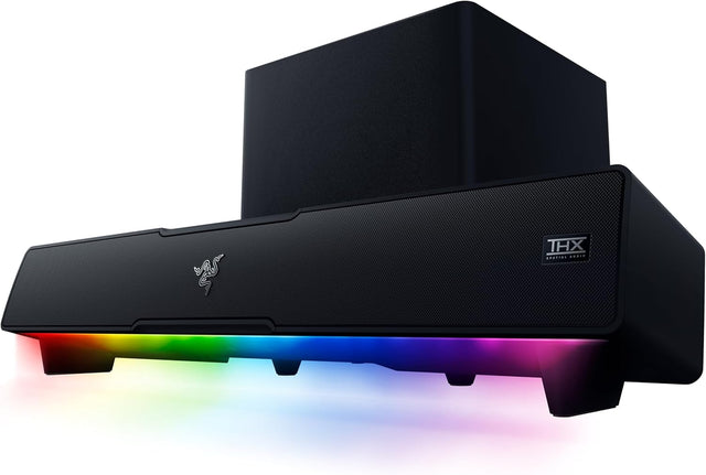 Razer Leviathan V2 - PC Gaming Soundbar with Subwoofer - Audio by Razer The Chelsea Gamer