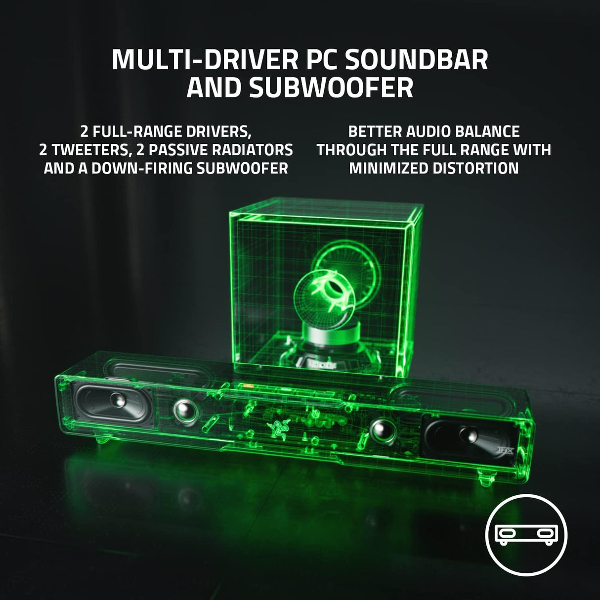 Razer Leviathan V2 - PC Gaming Soundbar with Subwoofer - Audio by Razer The Chelsea Gamer