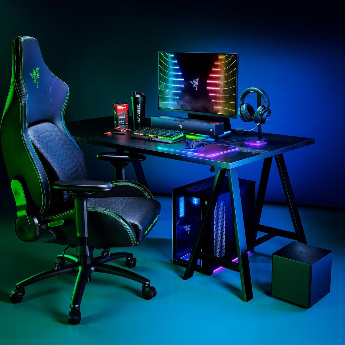 Razer Leviathan V2 - PC Gaming Soundbar with Subwoofer - Audio by Razer The Chelsea Gamer