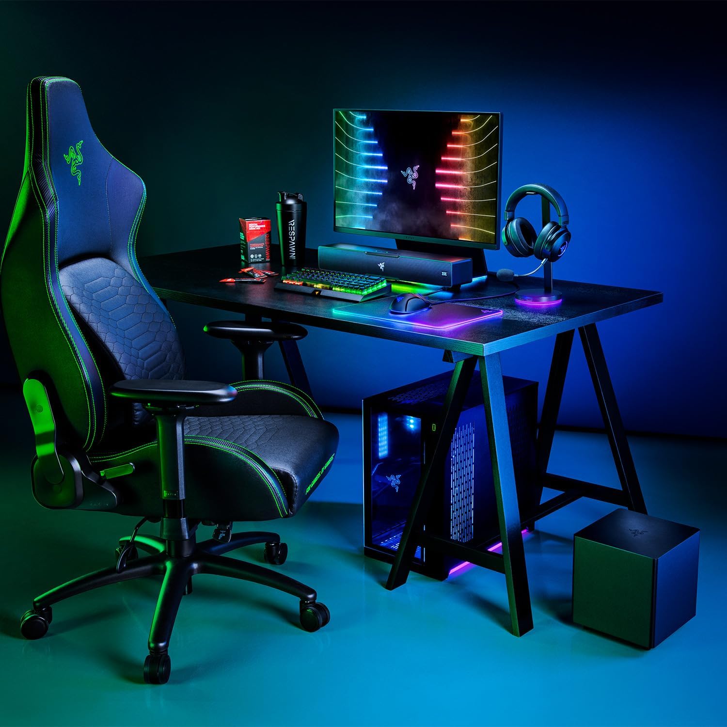 Razer Leviathan V2 - PC Gaming Soundbar with Subwoofer - Audio by Razer The Chelsea Gamer