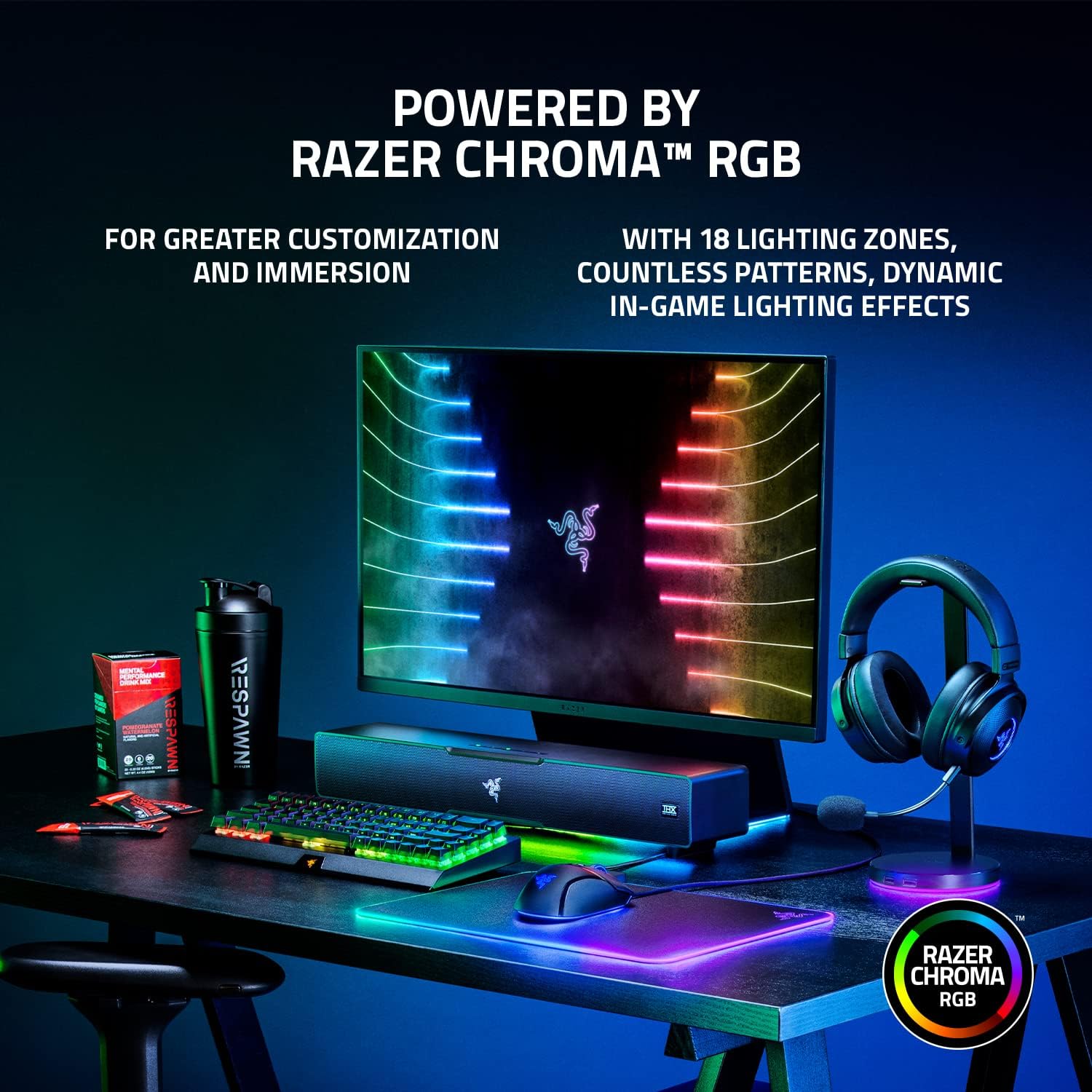 Razer Leviathan V2 - PC Gaming Soundbar with Subwoofer - Audio by Razer The Chelsea Gamer