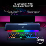 Razer Leviathan V2 X - PC Gaming Soundbar - Audio by Razer The Chelsea Gamer