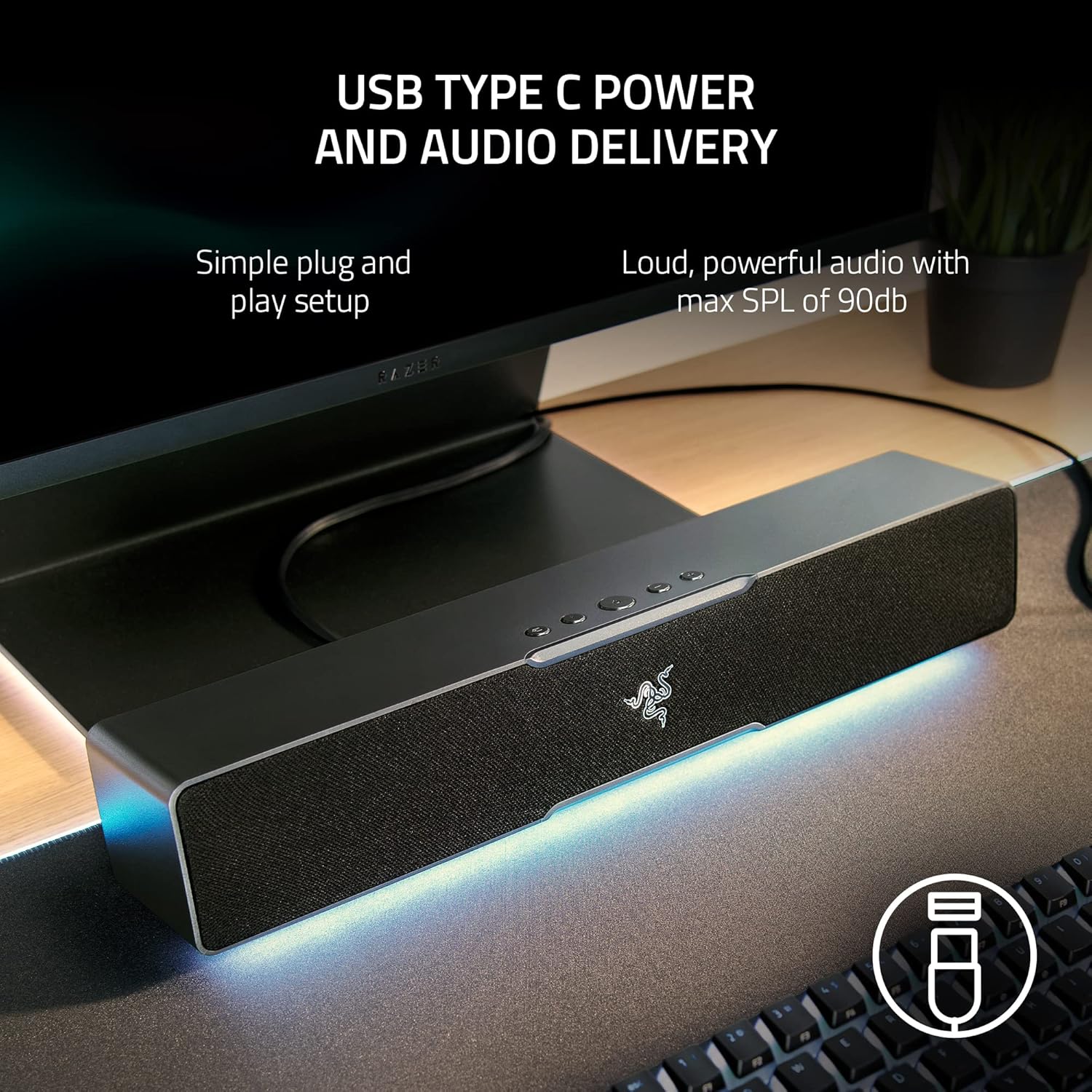 Razer Leviathan V2 X - PC Gaming Soundbar - Audio by Razer The Chelsea Gamer