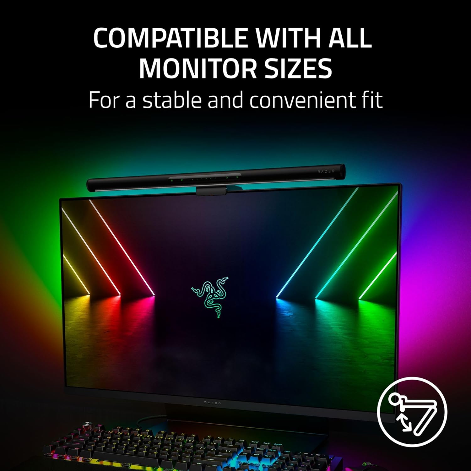 Razer Aether Monitor Light Bar - Lighting by Razer The Chelsea Gamer